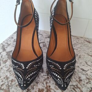 Isabel Marant Studded Black Heels suede Flats  size 39